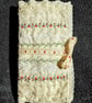 Hand Embroidered Vintage Lace Needle Case, Sewing case - Image 1