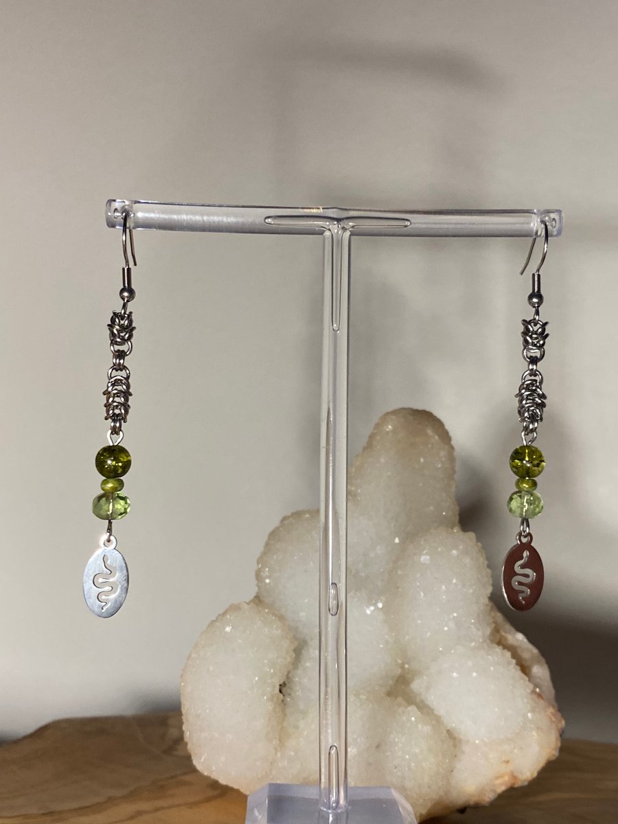 Sloanna - Snake Earrings 