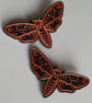 Death Moth Hair Clips - Image 5