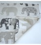 Large Elephant Placemat Grey Elephants - Image 3