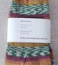 Hand knitted socks, merino wool socks, size 4-6 - Image 10