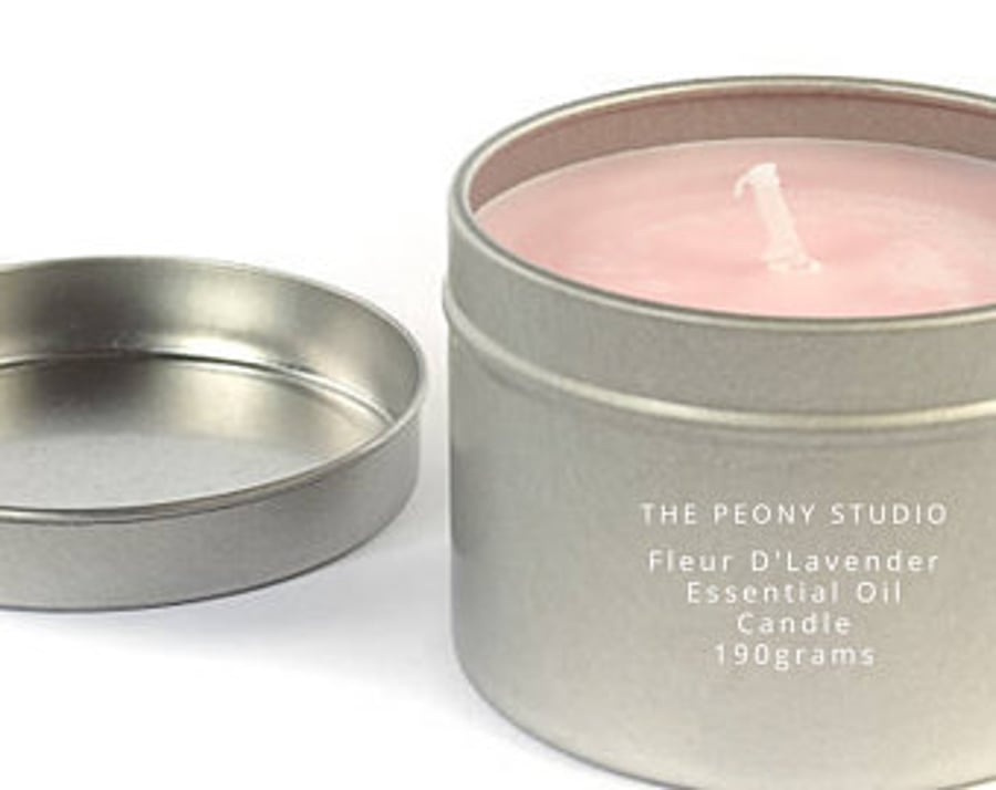 Essential Oil Candle Tins