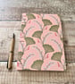 Hand Bound A5 Coptic Stitch Journal with Ginkgo Leaves - Image 7