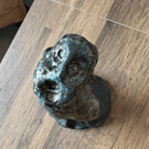 Figure1, 2024. Raku fired figurative ceramic figurine. 
