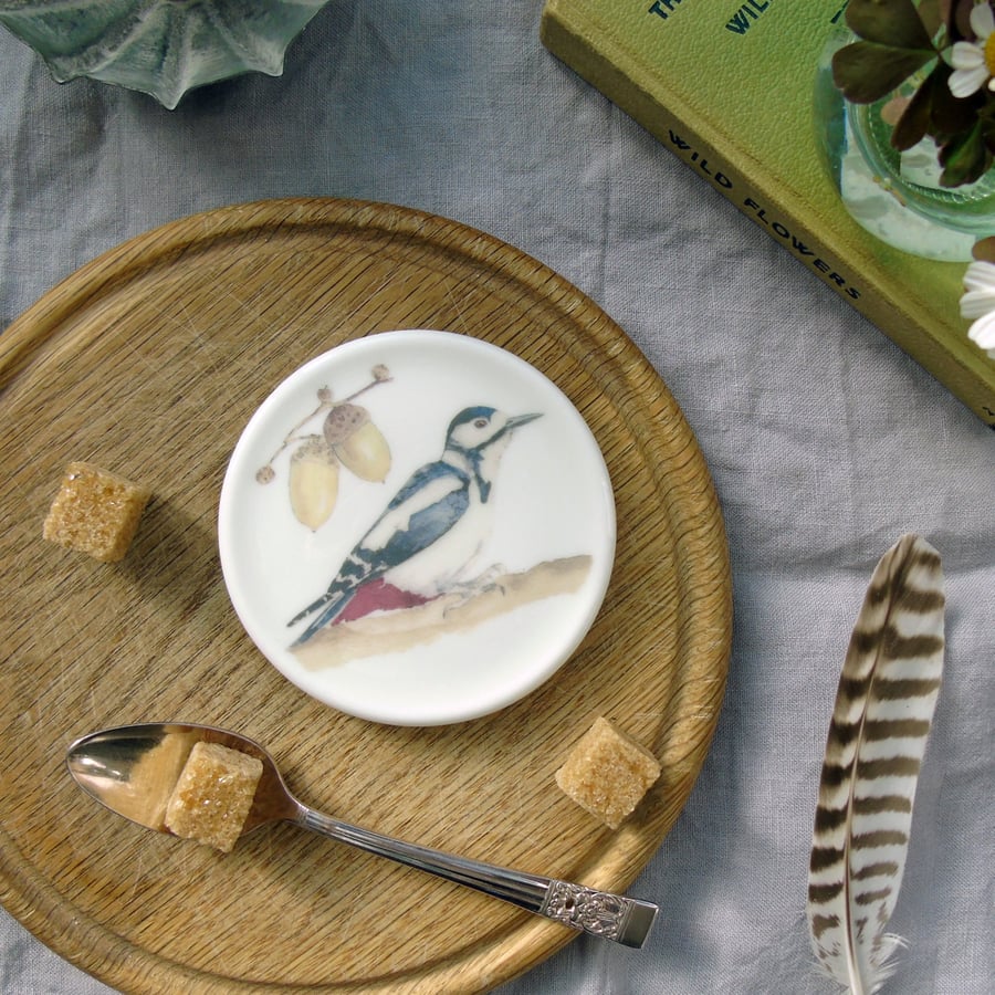 Great Spotted Woodpecker Coaster 