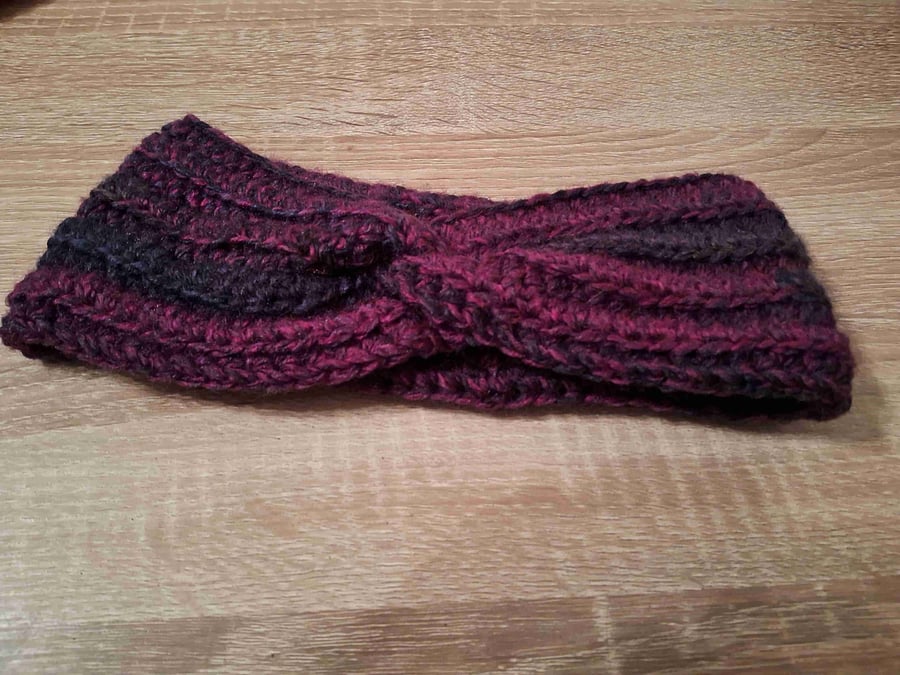 Handmade crocheted Women's Headband