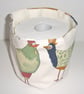 Toilet Roll Holder Hens Loo Storage Basket Bathroom Kitchen Chicken Tidy