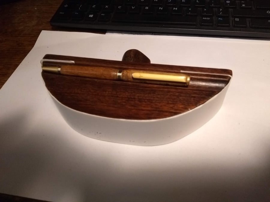 pen rest and blotter paperweight