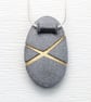 Pebble Pendant, Stripe. Designed by John Field and inspired by nature. - Image 5