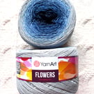 1 cake x 250g YarnArt Flowers Yarn Cake - Colour 271 : Cotton Blend