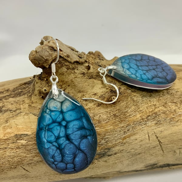 Midnight Blue  bubble 925 fittings 