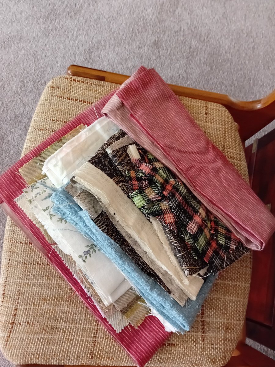 Image of SOLDMiscellaneous fabric offcuts for Sharon
