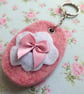 Vintage-Style Needlefelt Keyfob