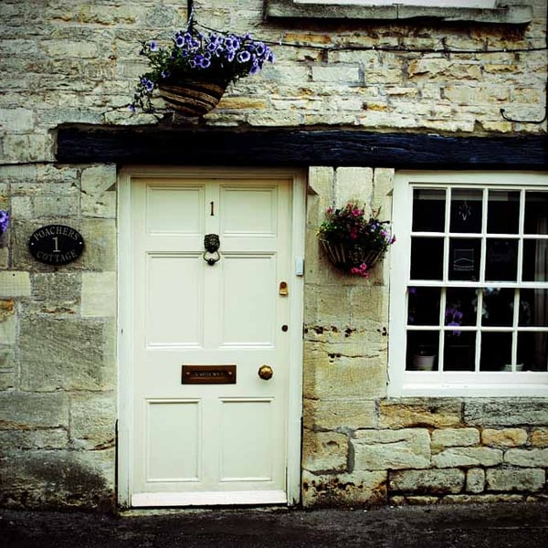 Cotswolds Cottage Tetbury Gloucestershire Photograph Print