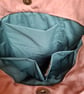 Faux suede patchwork bag - Image 3