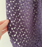Purple Infinity Scarf - Handmade - Crochet - Practical Gifts for Her - Image 2
