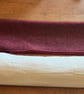 Handmade Deep Red Wool Door Draft Stopper Washable Cover, Sand & Hollow Fibre - Image 5