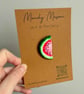 Handmade Clay Fruit Brooch Pins - Image 3