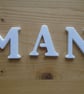 Man Shed Self Adhesive letters 