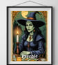 The Psychic Style Tarot Card Wall Art Print