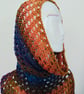 Autumn Sparkle Hooded Scarf - Image 6