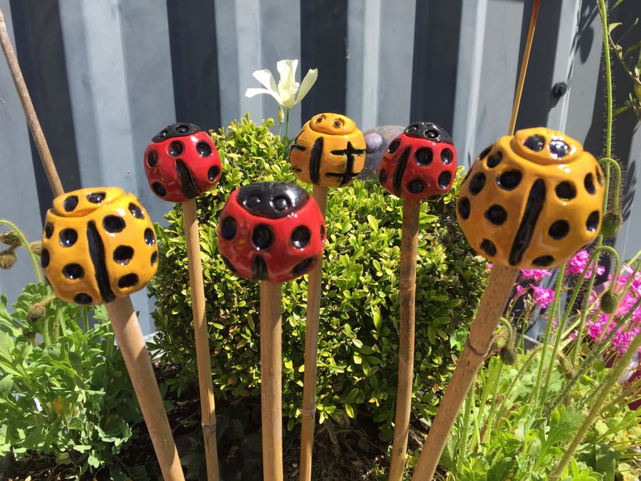  Cane Tops - Handmade for your Bamboo Sticks