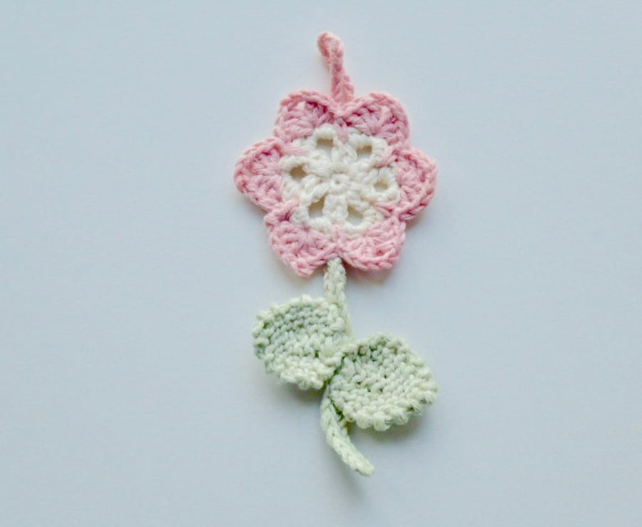 crochet door hanger, nursery wall hanging, door decoration
