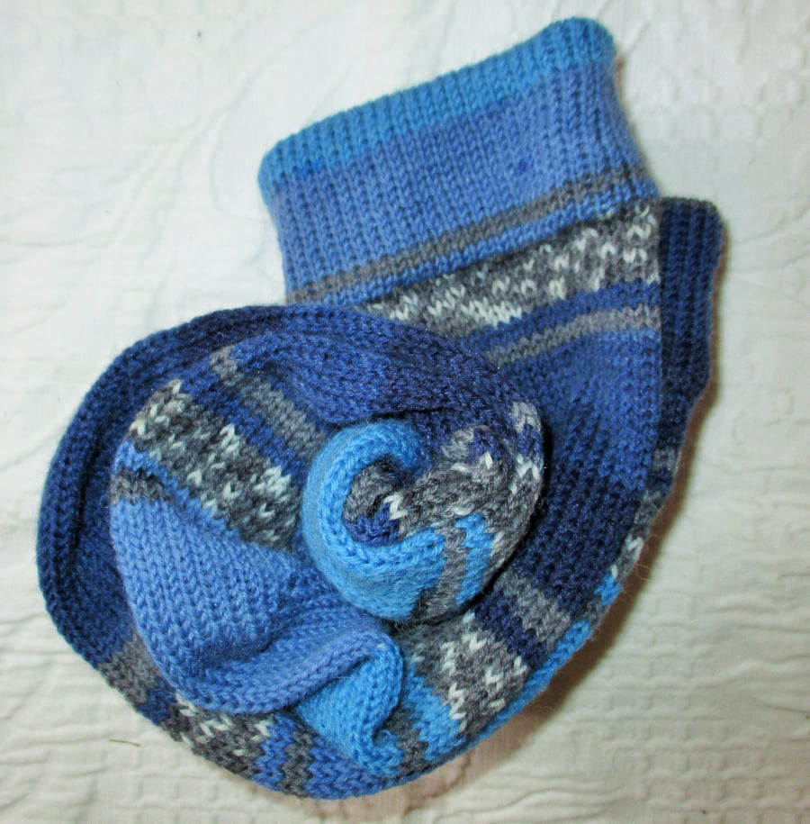 Handmade Wool Socks SIZE: 7-9 UK, 9-11 US, 39-42 EURO