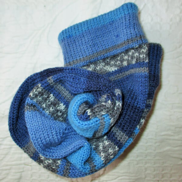 Handmade Wool Socks SIZE: 7-9 UK, 9-11 US, 39-42 EURO