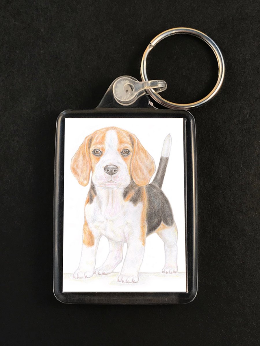 Betty the Beagle - Keyring