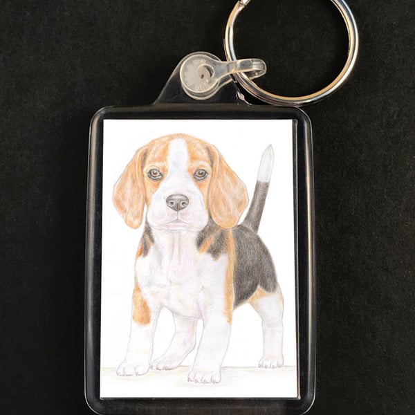 Betty the Beagle - Keyring