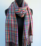Sold - Multicoloured Houndstooth Scarf - Image 7