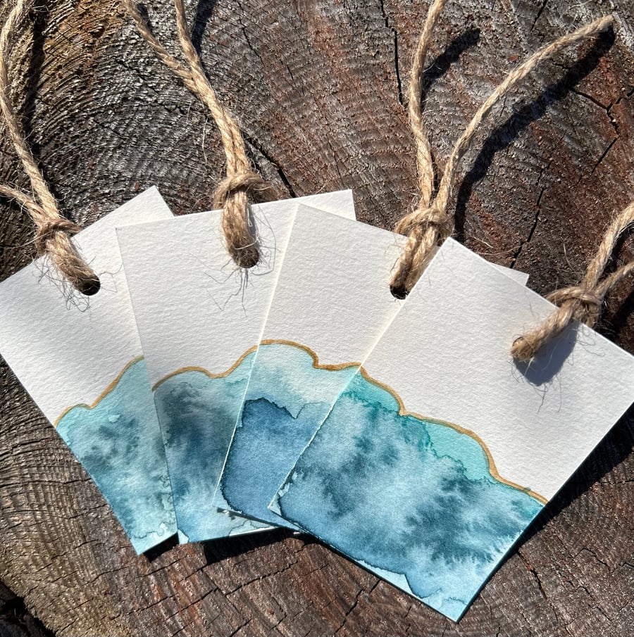 Gift Tags - Watercolour Hand Painted Gift Tags