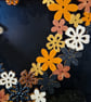 Decorative wooden flower wreath.  - Image 5
