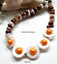 Designer Keshi Pearls & Mother of Pearl Necklace  - Image 4