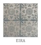Hand Printed Linen Lampshade in Duck Egg Blue - Image 2