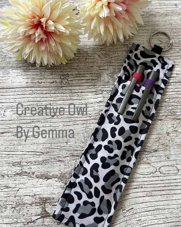 Leopard Print Lanyard Pen Holder Teacher Pen Holder Nurse Pen Holder Hands Free 