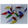 Runner Suncatcher Stained Glass Handmade Rainbow 003