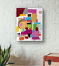 The Shape of things Abstract Canvas  - Image 3