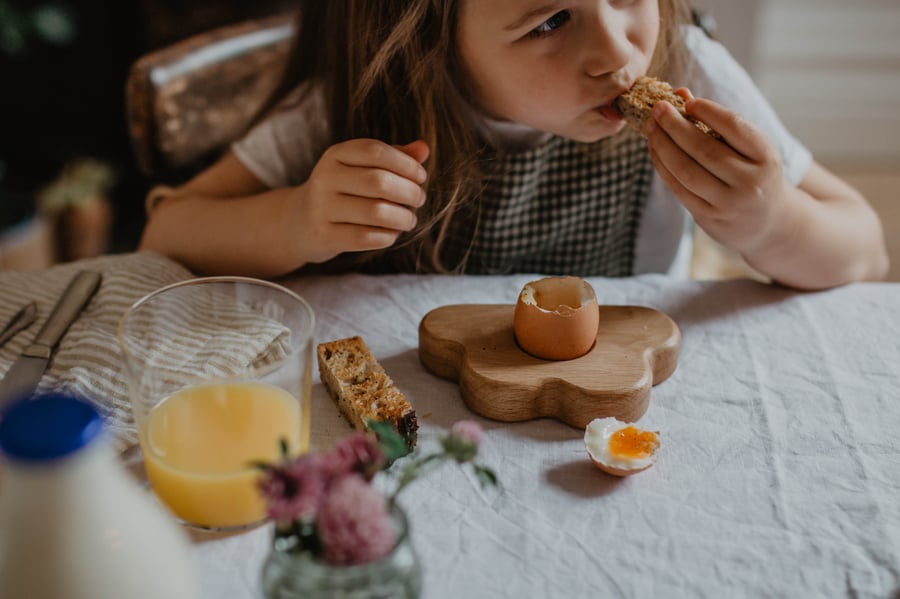 Wooden Egg Cup - Cloud