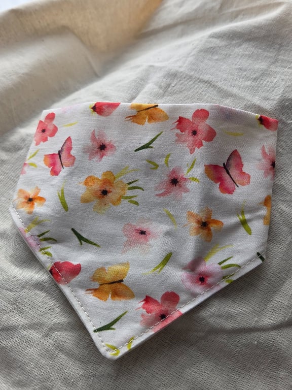 Elasticated slip-on Dog Bandana - Size S-M