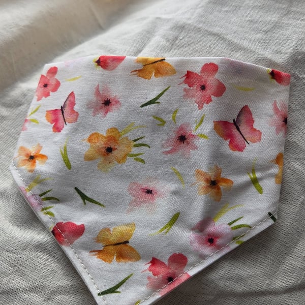 Elasticated slip-on Dog Bandana - Size S-M