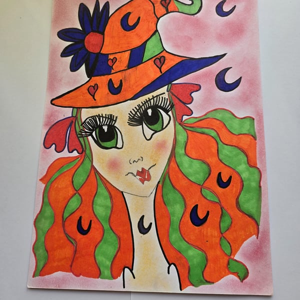 Fairy Witch Drawing 
