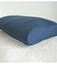Tempur Original Pillow COVER ONLY Brushed Cotton Navy Blue Queen Medium 60cm