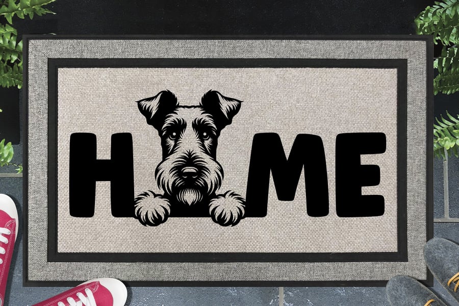 Irish Terrier Home Door Mat No.1 - All Weather Doormat - 45x70cm 