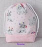 Project bag, drawstring bag, kittens, cats. - Image 7