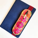 Elasticated Page Holder Bookmark with Pen 