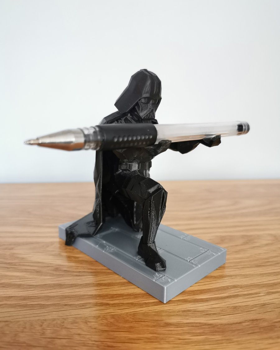 Darth Vader Pen Holder, Desktop Gadget, Star Wa - Folksy
