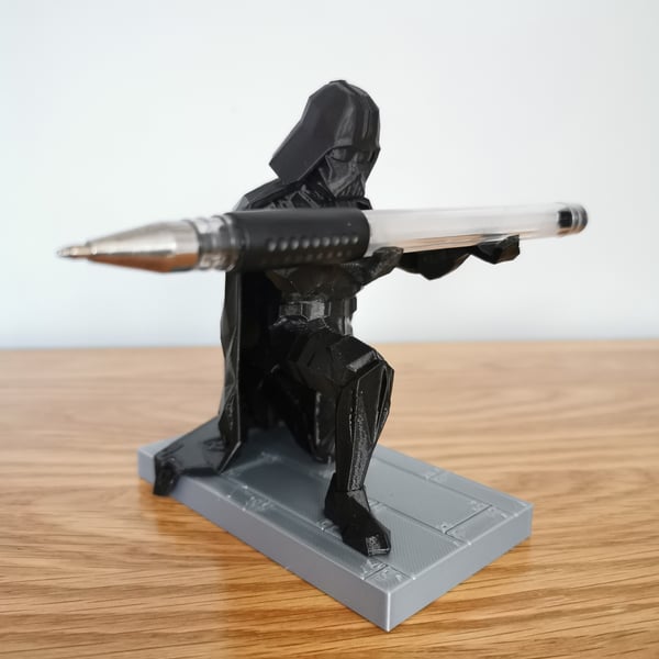 Darth Vader Pen Holder, Desktop Gadget, Star Wars Gift, Office Accessories