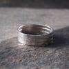 silver stacking rings